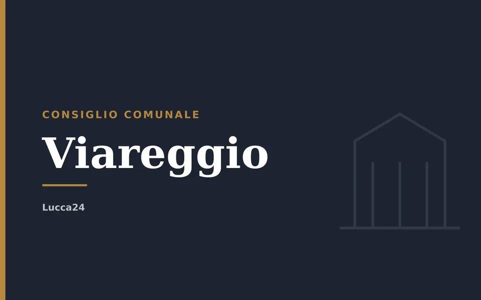 Viareggio: Consiglio comunale