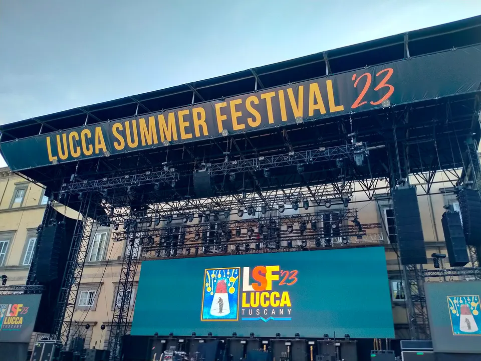 Lucca Summer Festival stage 2023