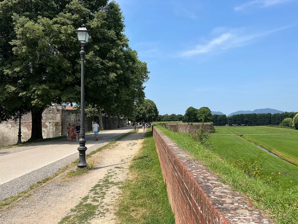 Altstadt in Lucca, Italien