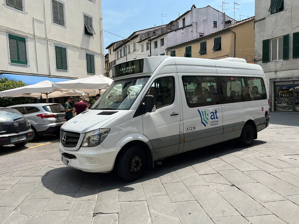 Altstadt in Lucca, Italien