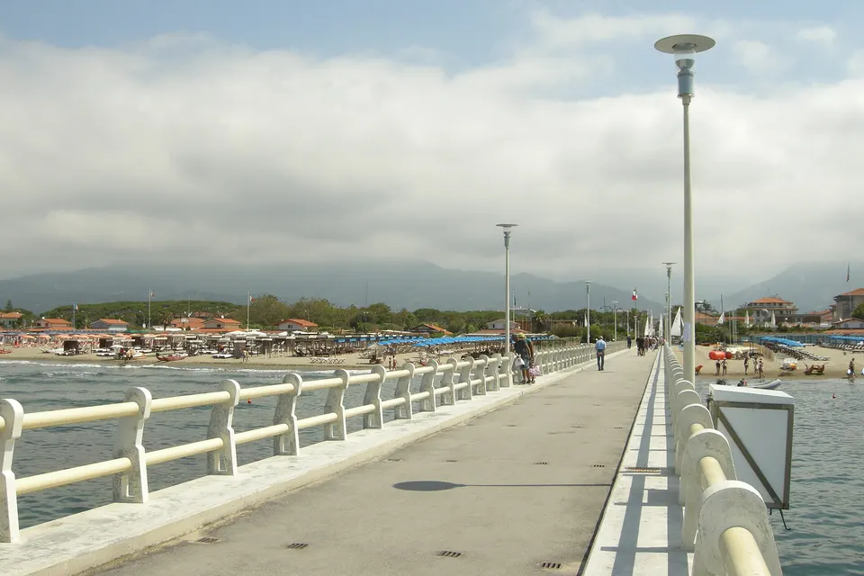 Форте дей Марми, пляж