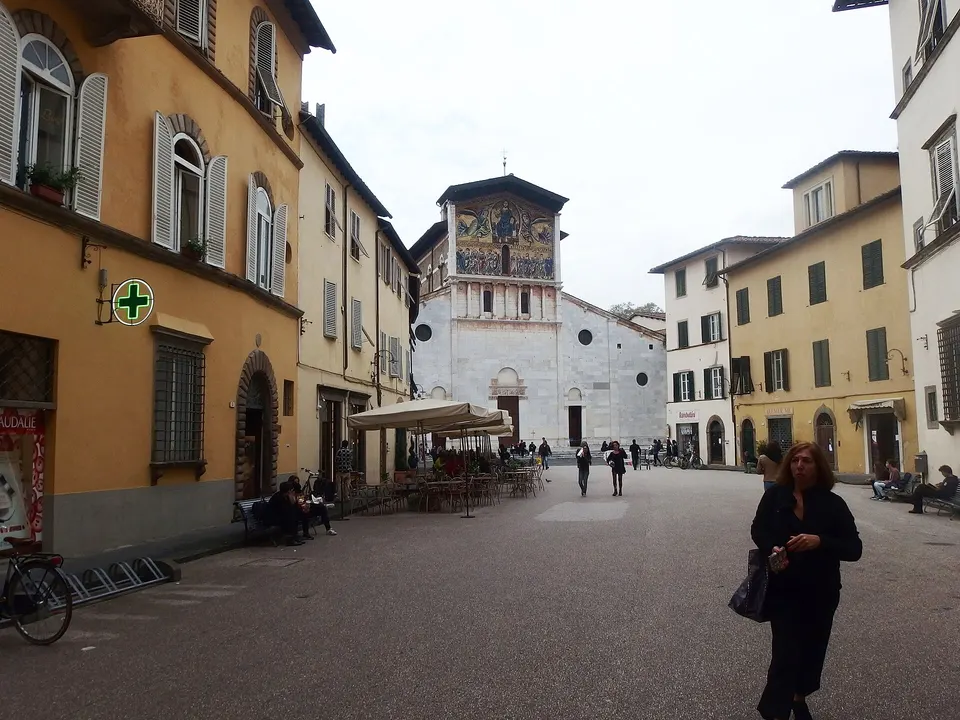 Lucca, Tuscany, Italy.