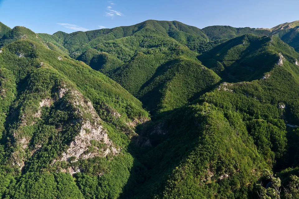 View of the valley of Fornovolasco in the Garfagnana