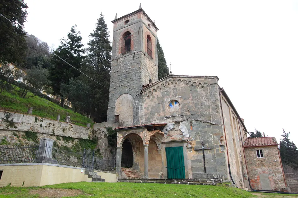 Church San Pietro, Marcigliano, hamlet of Capannori, Province of Lucca, Tuscany, Italy