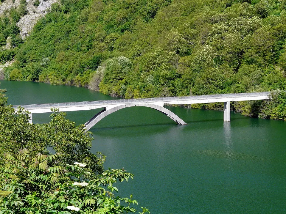 Lago di Vagli, Vagli Sotto, Toscana, Italia
