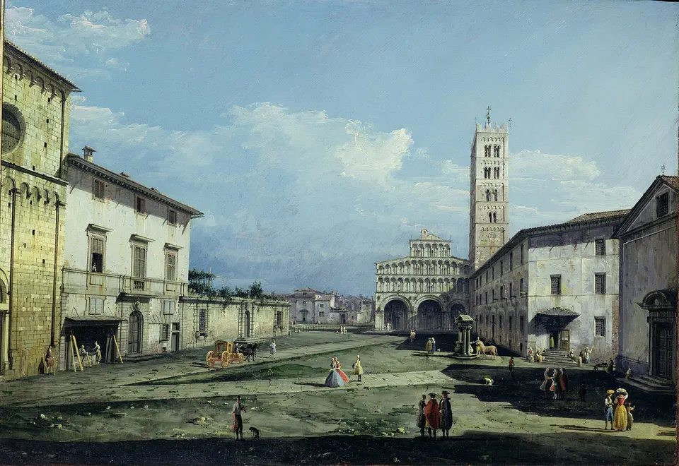 The Piazza San Martino, Lucca YORAG