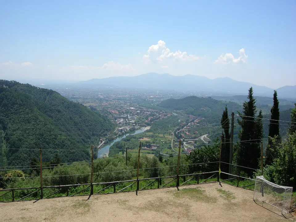 Pieve di brancoli, vista