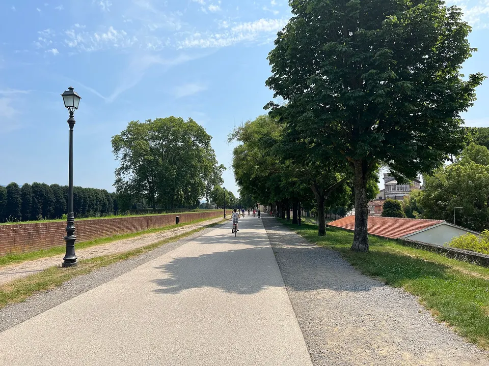 Altstadt in Lucca, Italien