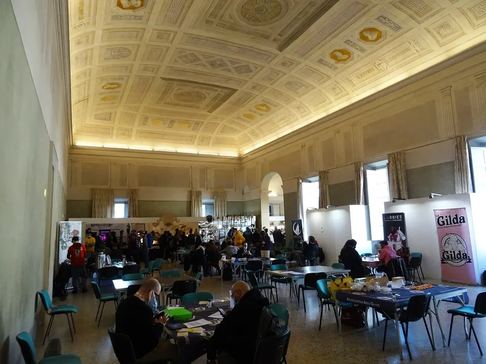 Lucca Comics &amp; Games 2021 - A room in the real collegio