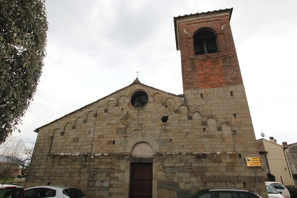 Church San Cristoforo, Lammari, hamlet of Capannori, Province of Lucca, Tuscany, Italy